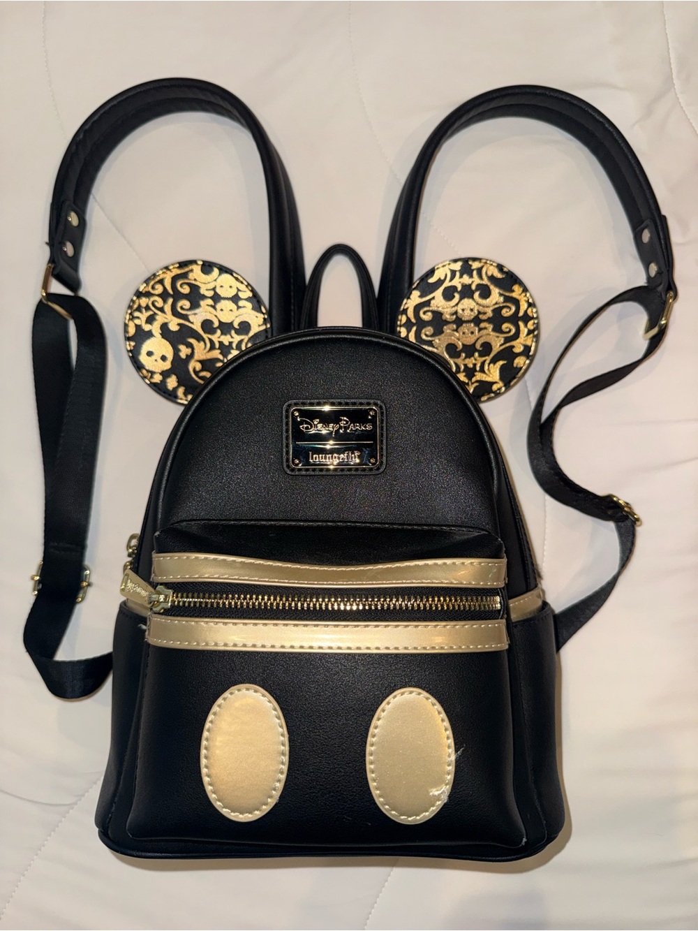Disney Loungefly Pirates of the Caribbean 50th Main Attraction Mini Backpack